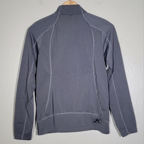 Klim Gray Zip Up Jacket - Picture 2 of 4